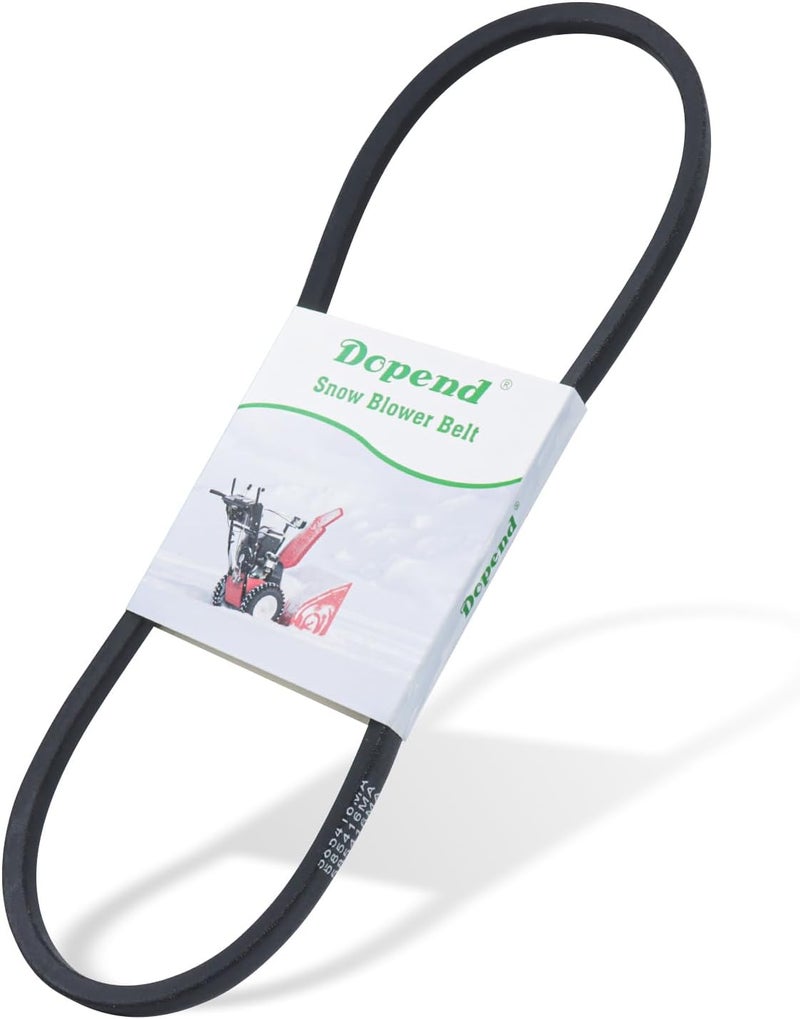 Dopend 585416MA Auger Drive Belt 1/2’’ x 38’’ for Craftsman, MTD, Murray Snowblower Parts, Replaces 585416MA, 585416 Auger Belt - Image 1